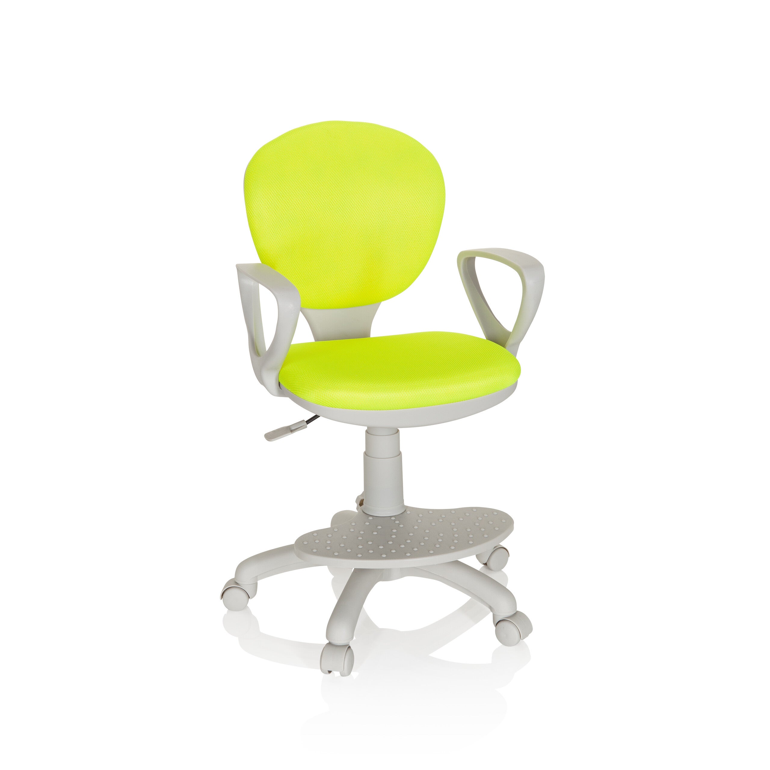 Krzesło obrotowe dla dzieci KID COLOUR G1 Zielony / szary hjh OFFICE
