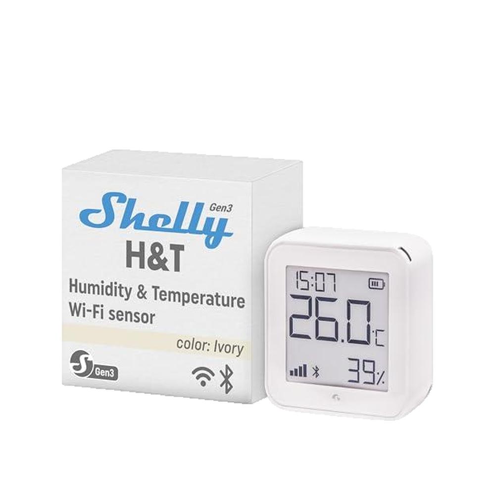 Czujnik temperatury i wilgotności Shelly H&amp;T Gen 3 Bluetooth Wi-Fi