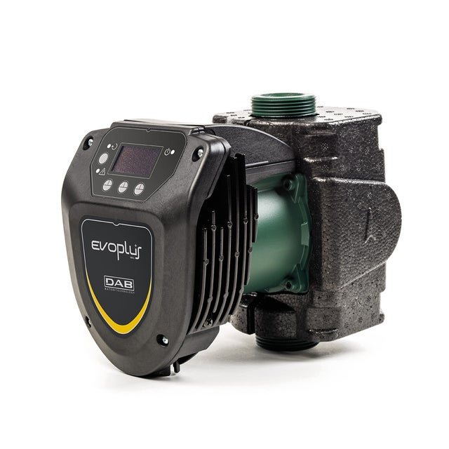 DAB Evoplus 60/180 M Circulateur de chauffage - 6.900 L/u - 100W - Hauteur de refoulement 6,1 m - Entraxe 180 mm - Très économique