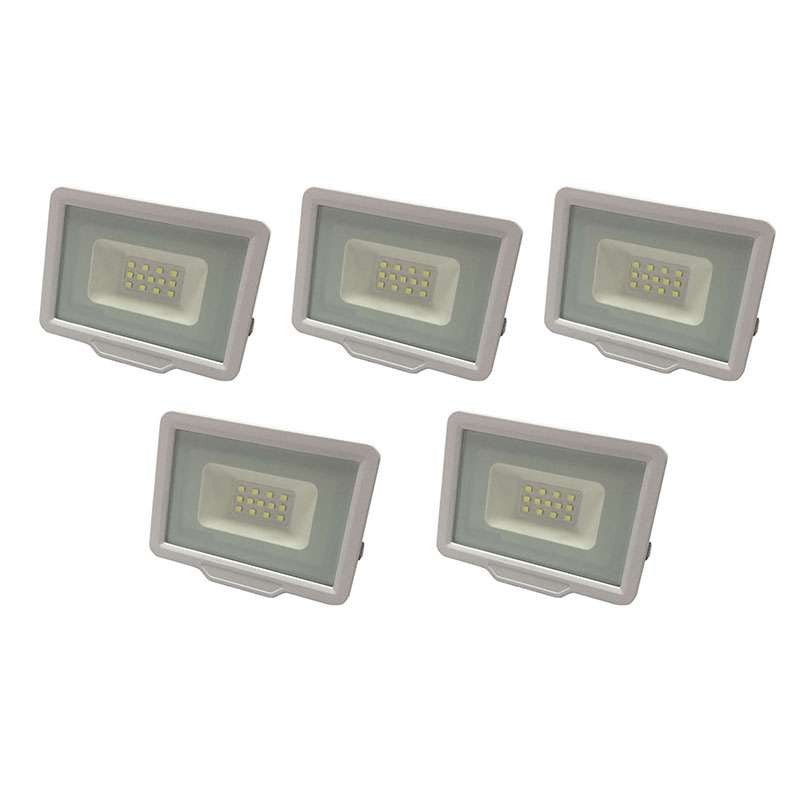 Lot De 5 Projecteurs LED Lampadaires échelle HO - Blanc Chaud Limelight Neuf