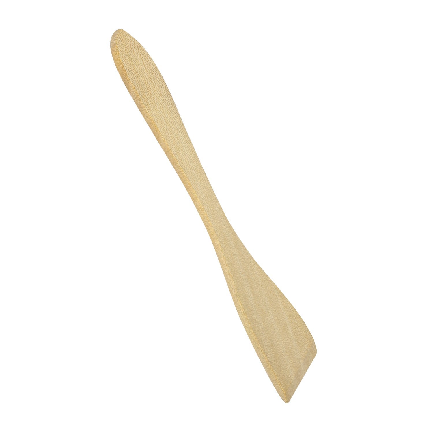 Set Di 2 Spatole In Legno Per Cucina 30 Cm | Paletta Obliqua E Forata Lavabili A Mano