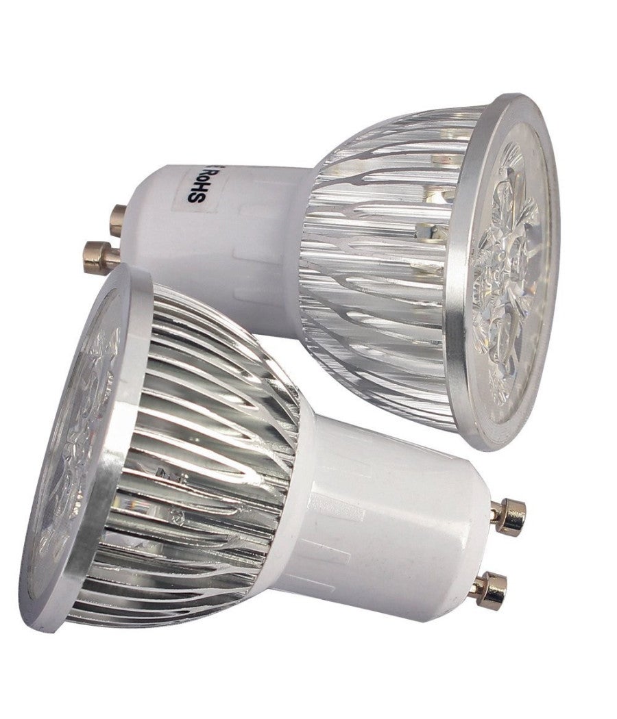 Trade Shop - Gu10 Lampadina A Led 5w Lampada Luce Bianco Freddo Ac95-240v Luce Bianco - Bianco Freddo - - 3
