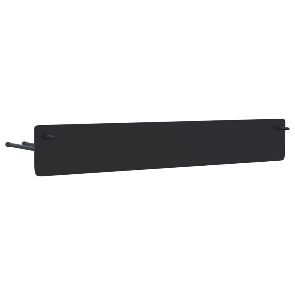 Suportes de parede p/ ferramentas de jardim 8 pcs aço preto vidaXL - 8