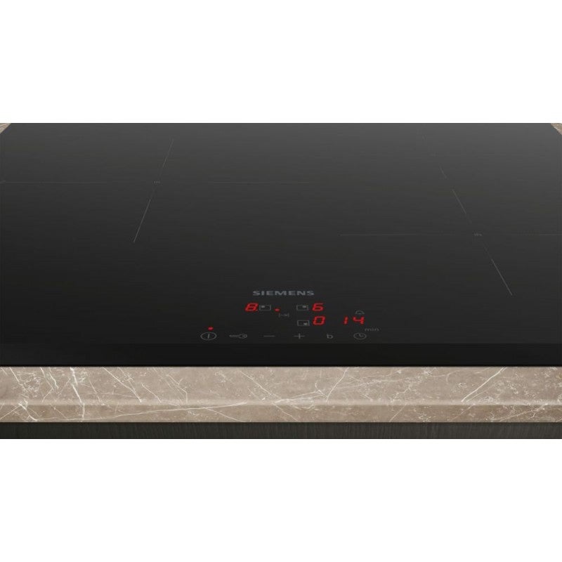 Table de cuisson induction 60cm 3 foyers 7400w noir - Siemens EH631BJB6E - 3