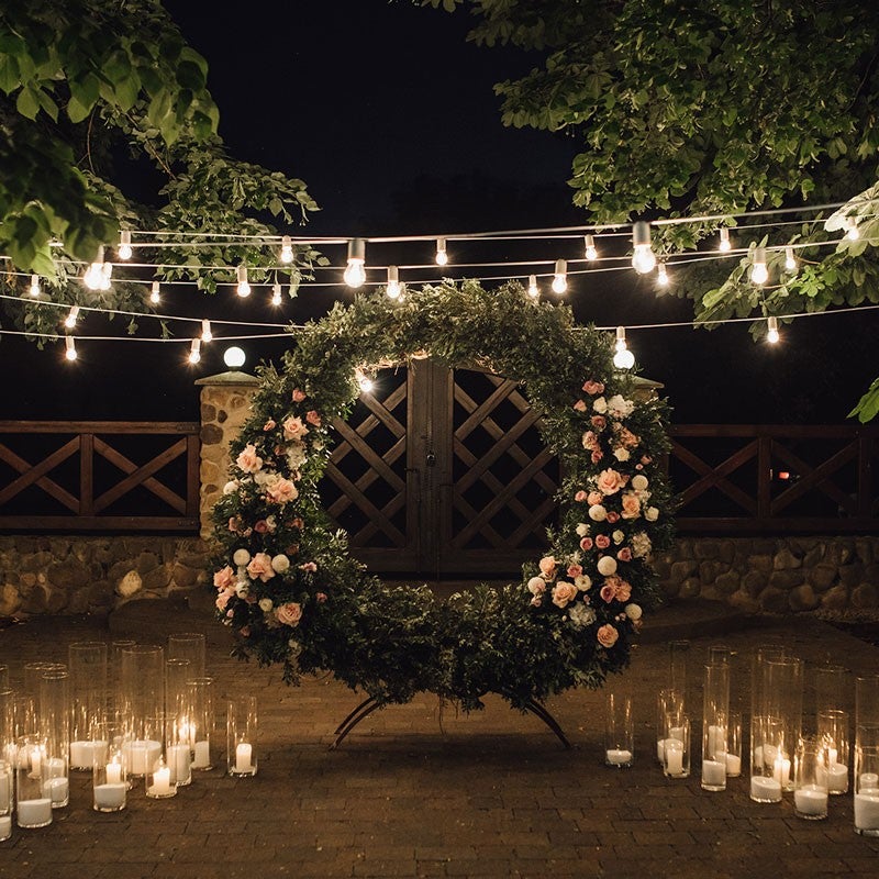 Ghirlanda LED cavo bianco 10 lampadine LED 3000ºK - 8 metri - Bianco Caldo - 3