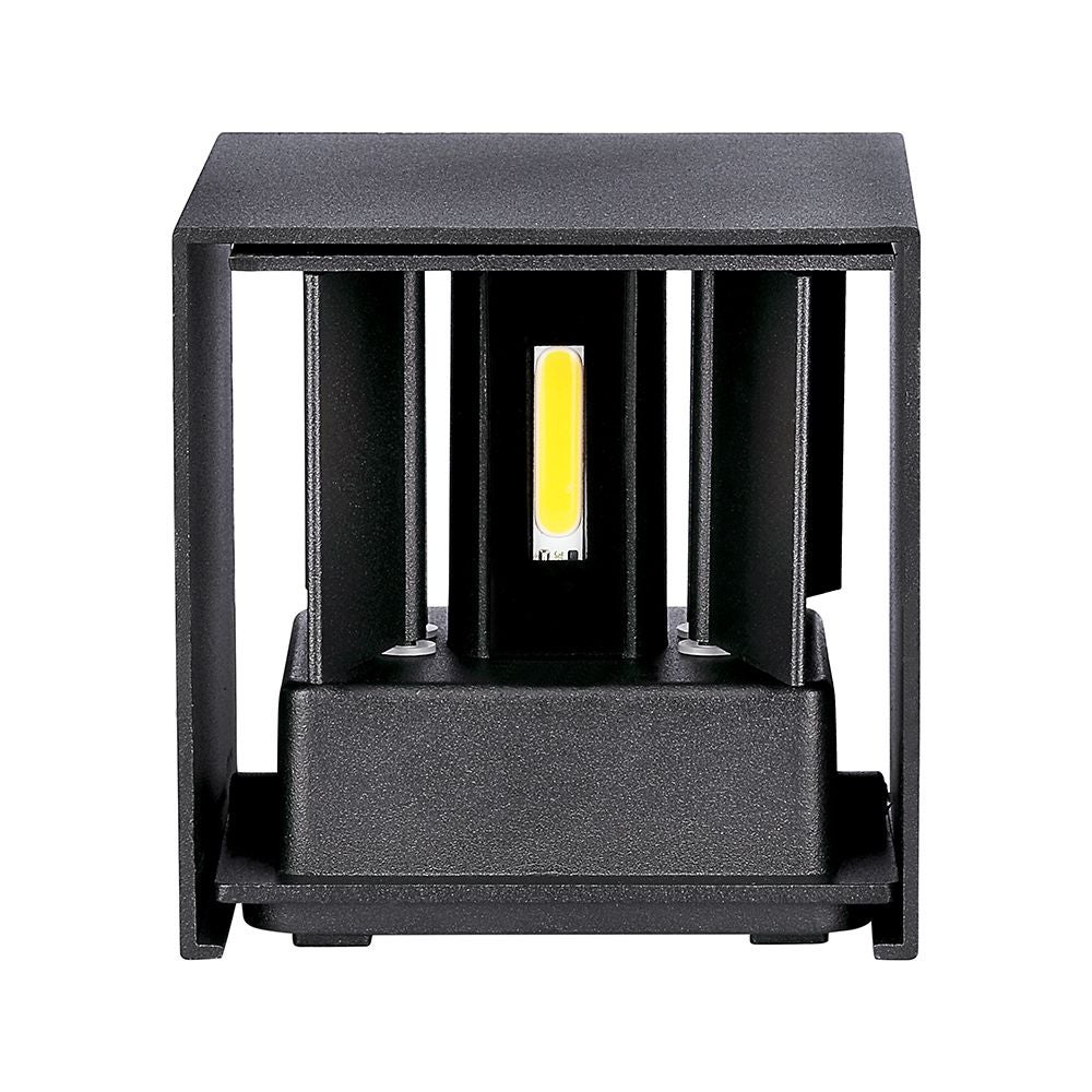 Applique de Pared LED 11W Puce Bridgelux Noir Carré 4000K 1320lm - 6