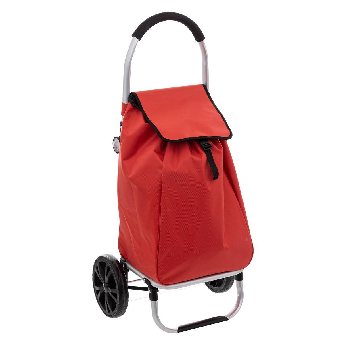 Chariot à Provisions Pliable 5five Simply Smart | Noir | Acier, Polyester, Plastique | Réf. 117012 | Neuf
