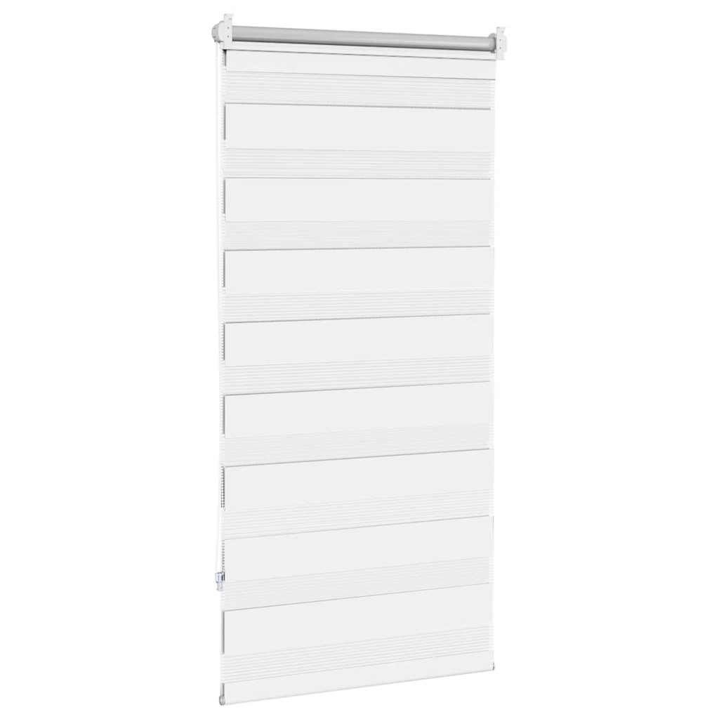 Estore de rolo noite e dia - 100% poliéster - Branco - 60x120cm | Leroy ...
