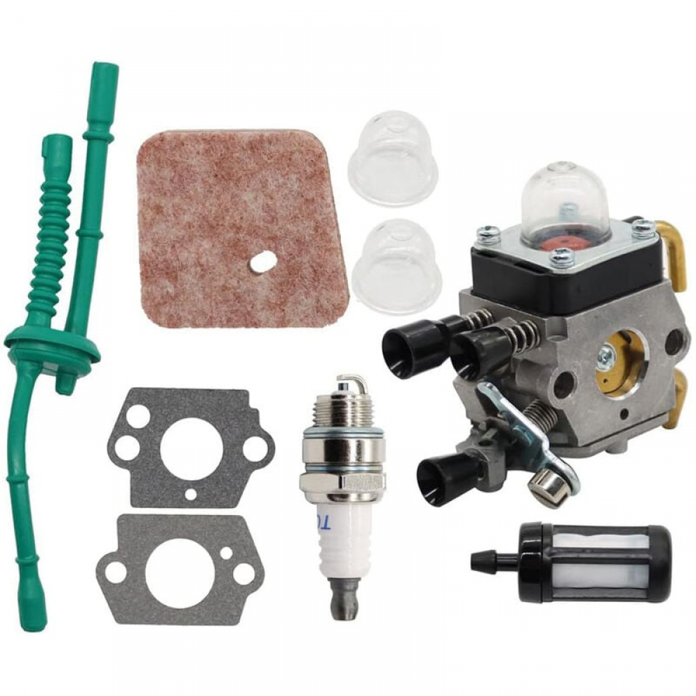 Zestaw gaźnika pasujący do kosiarki STIHL FS85 FS38 FS45 FS55 ZAMA CIQ-S186A CARB, gaźnik, filtr powietrza, zestaw przewodów paliwowych
