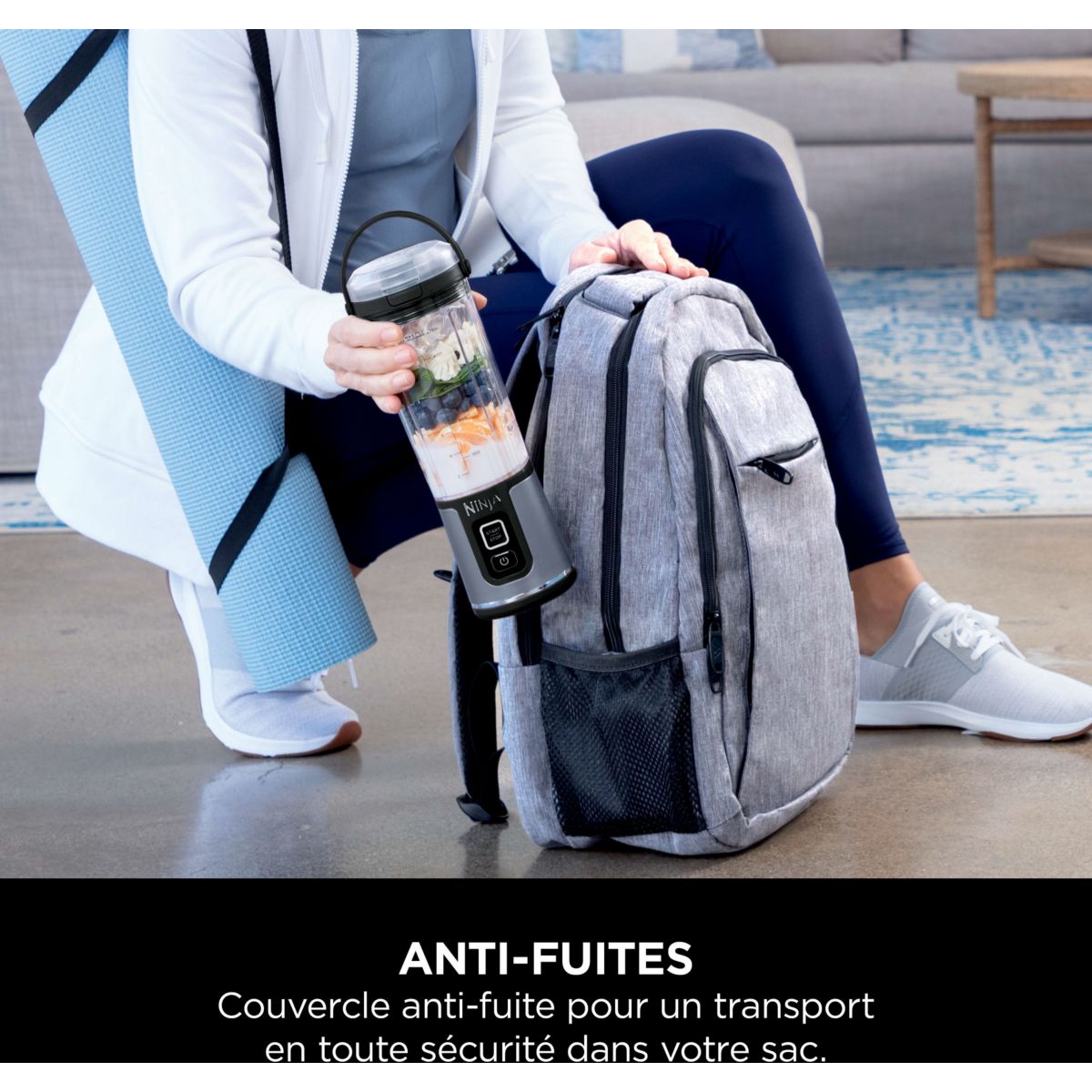 Blender NINJA blast BC151EUBK noir sans fil - 6