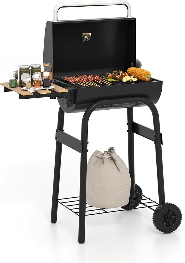 Poêle À Charbon En Fonte, Barbecue De Table, Barbecue D'Extérieur