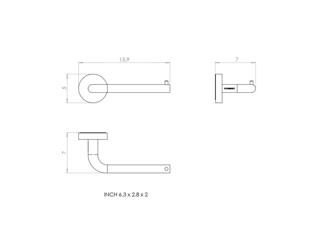 COSMIC porte-papier GEYSER - 5