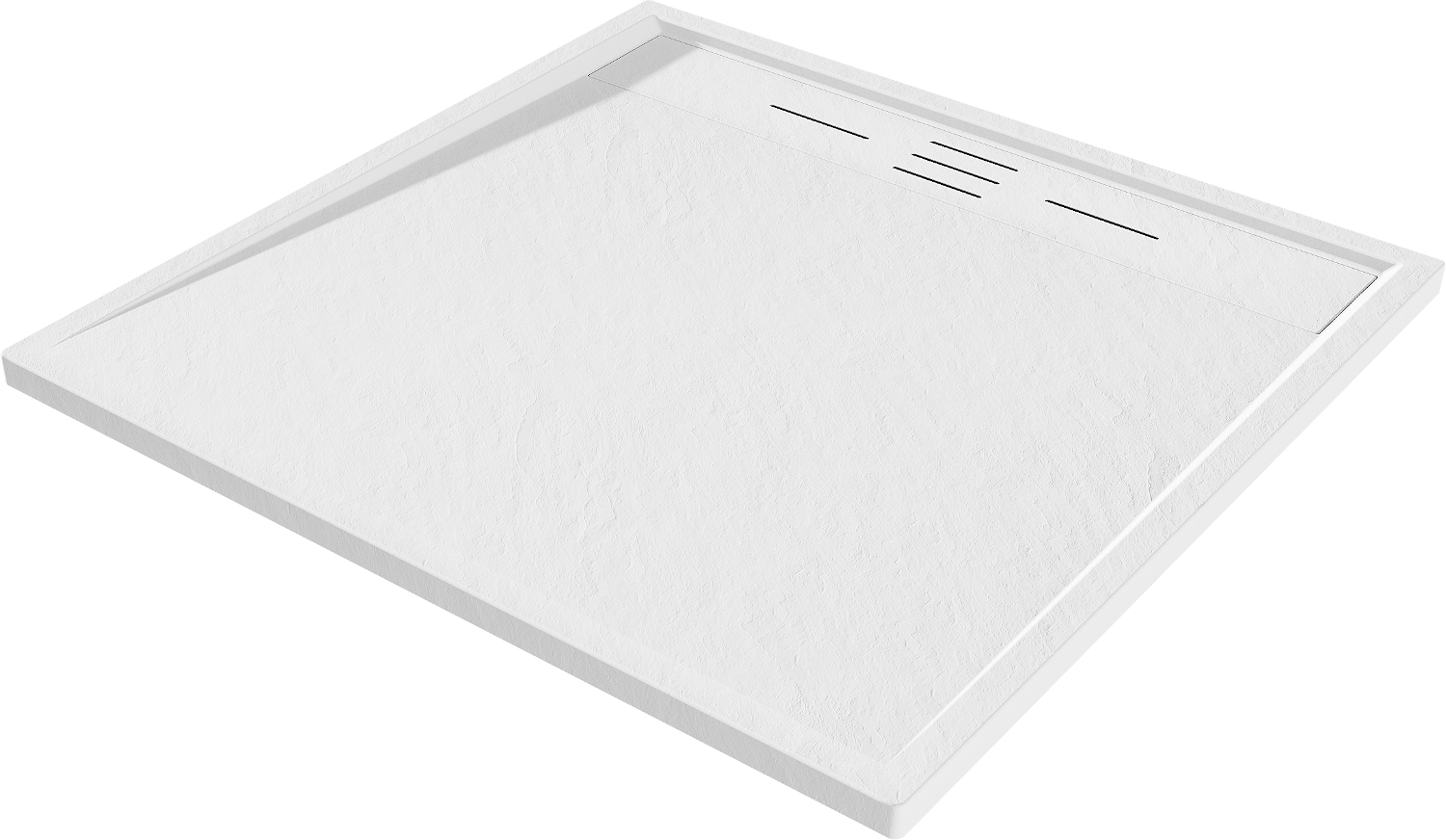 Mexen Amon brodzik kwadratowy SMC 90 x 90 cm, biały - 4F109090
