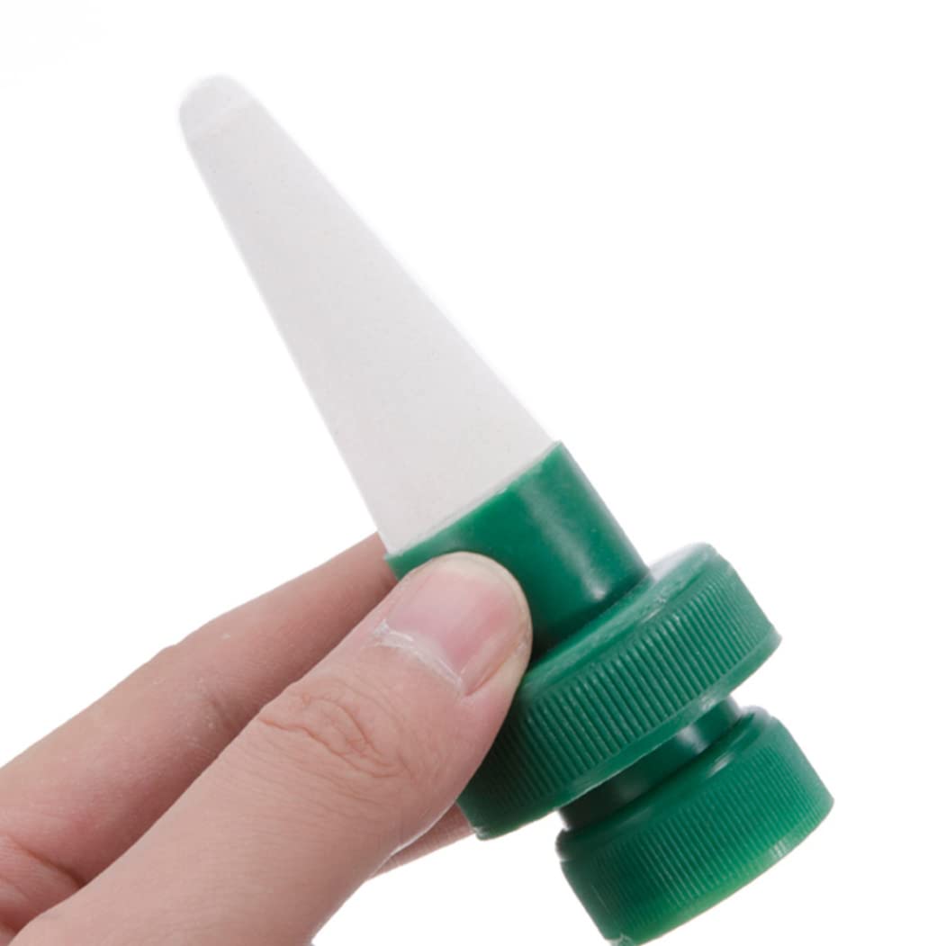 Pointes arrosage automatiques 12 pièces système de piquets d'arrosage céramique pour fleurs et irrigation goutte à goutte - 5