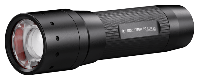 Lampe Torche LED de Poche P7 Core | 450 Lumens | 25h d'autonomie | 300m de distance d'éclairage | LEDLENSER