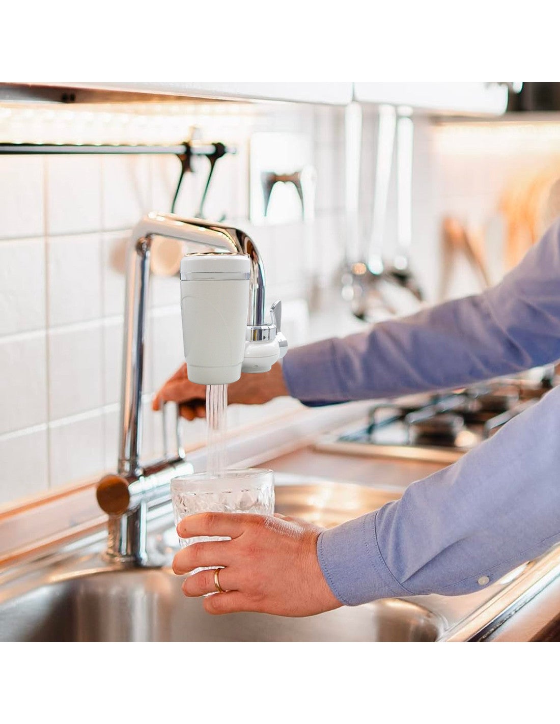 Rubinetto rubinetto filtro acqua filtro acqua in acciaio rubinetto depuratore d