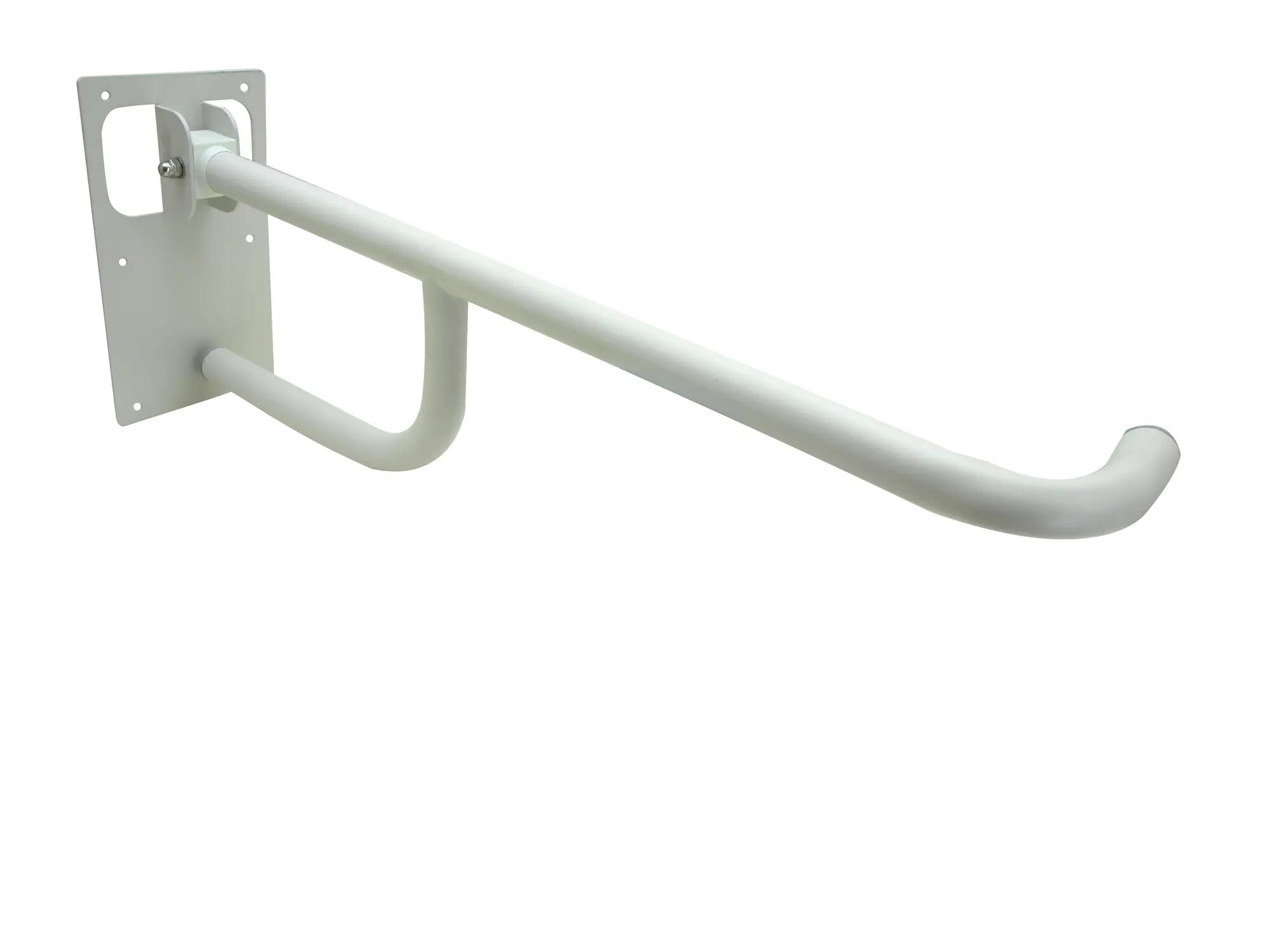 Uchwyt bezpieczeństwa do WC 15x27x73 cm biały