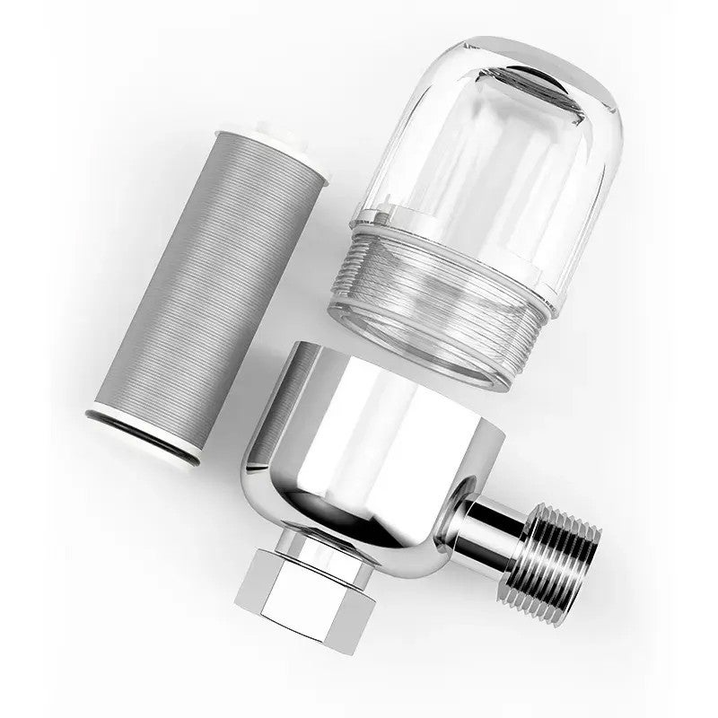 Pequeno filtro de água em aço inoxidável, anticalcário, para aquecedores de água elétricos. - 7