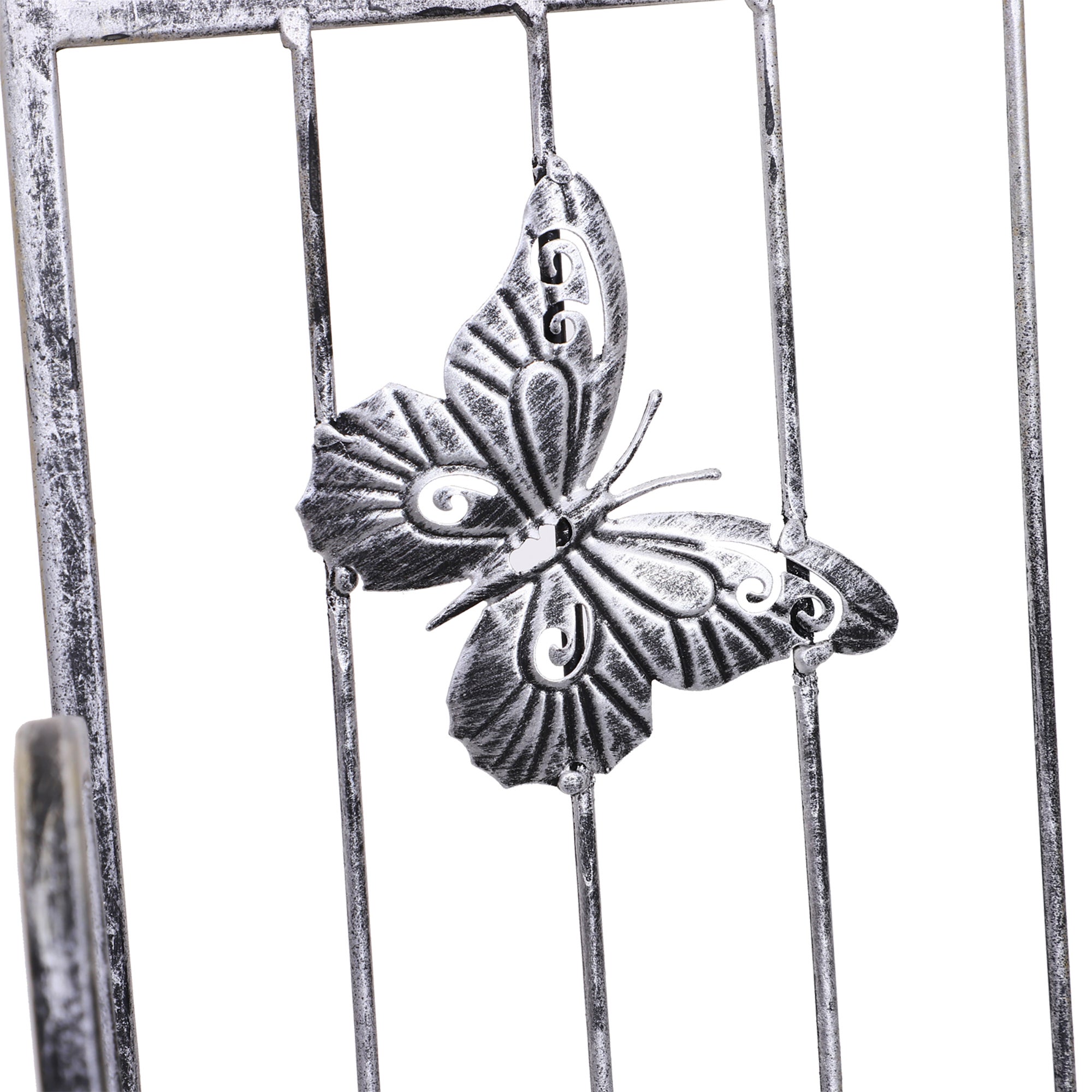 Support à plantes pliable à 3 niveaux pour l'extérieur (balcon, terrasse, jardin), étagère à fleurs en métal, support à fleurs, échelle à fleurs - 9