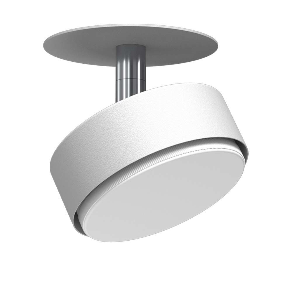 Oprawa sufitowa wpuszczana Drop biała 1xGX53x9W okrągła ruchoma IP20 wym: 7,5 x 8 x 8 cm metal Brosline