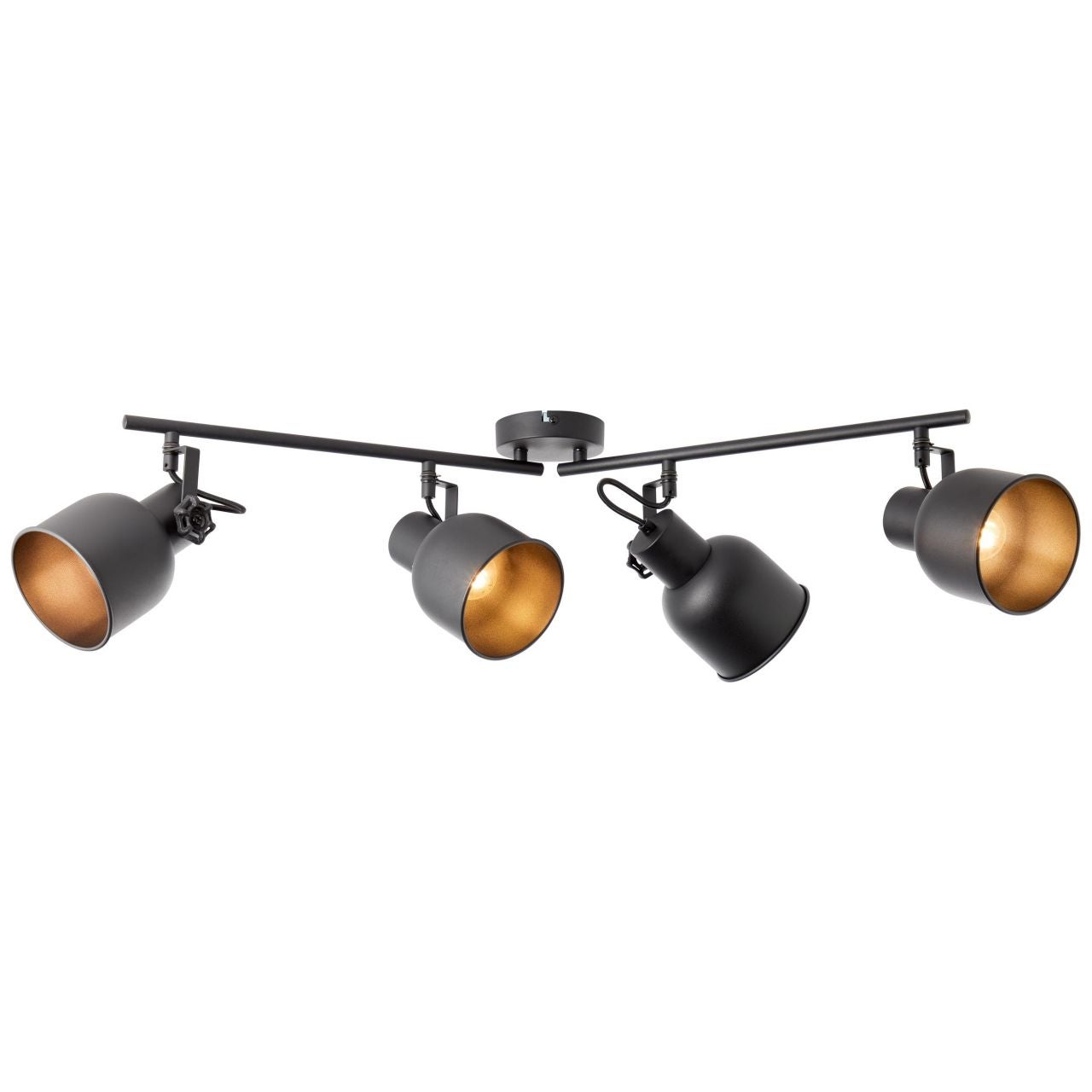 4-płomienna mosiężna lampa sufitowa BRILLIANT Leigha | 4x QT14, G9, 3W, odpowiednia do lamp z trzpieniem (brak w zestawie) - 7