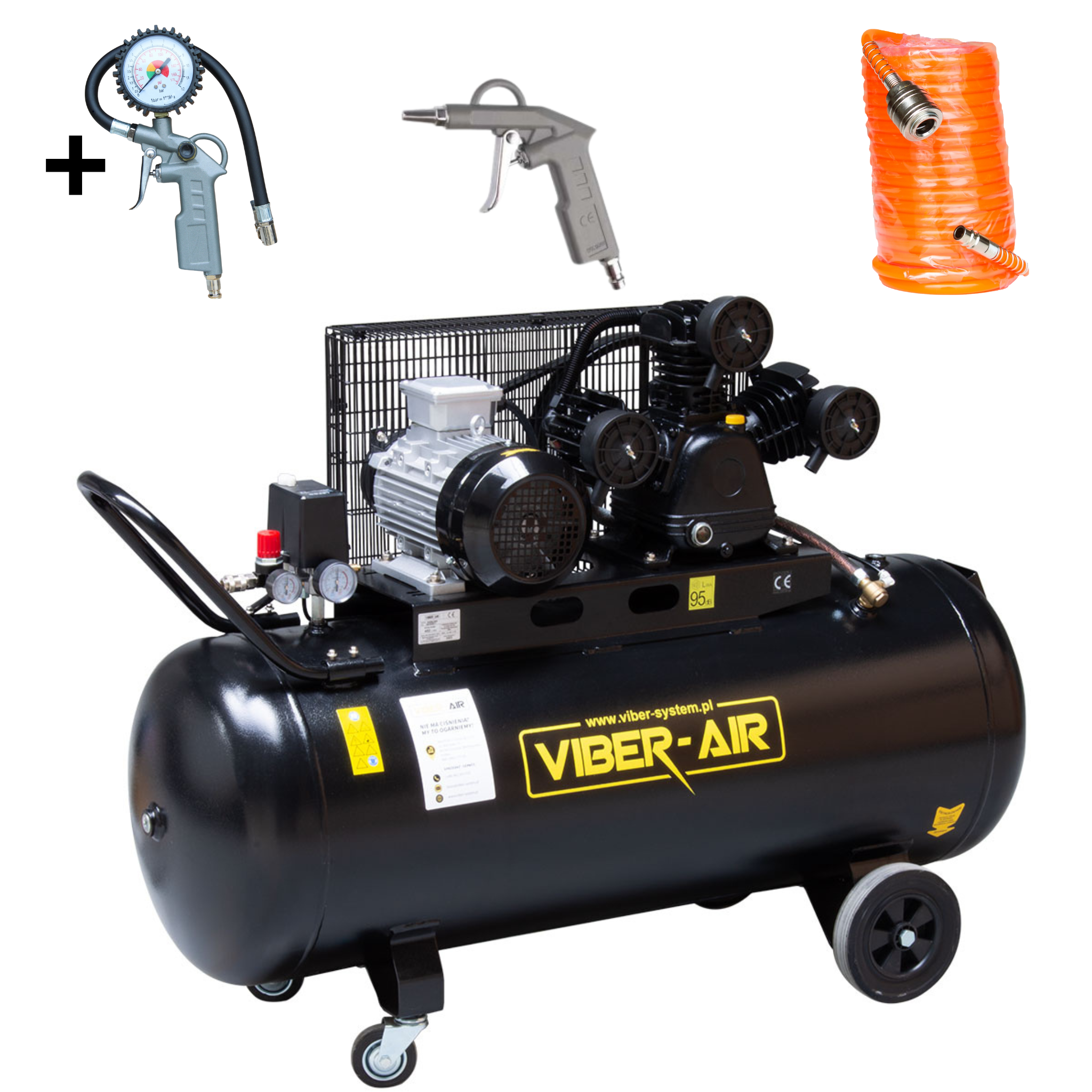 Kompresor trzytłokowy 3V200L230V Viber-Air 2,2kW 200L 230V