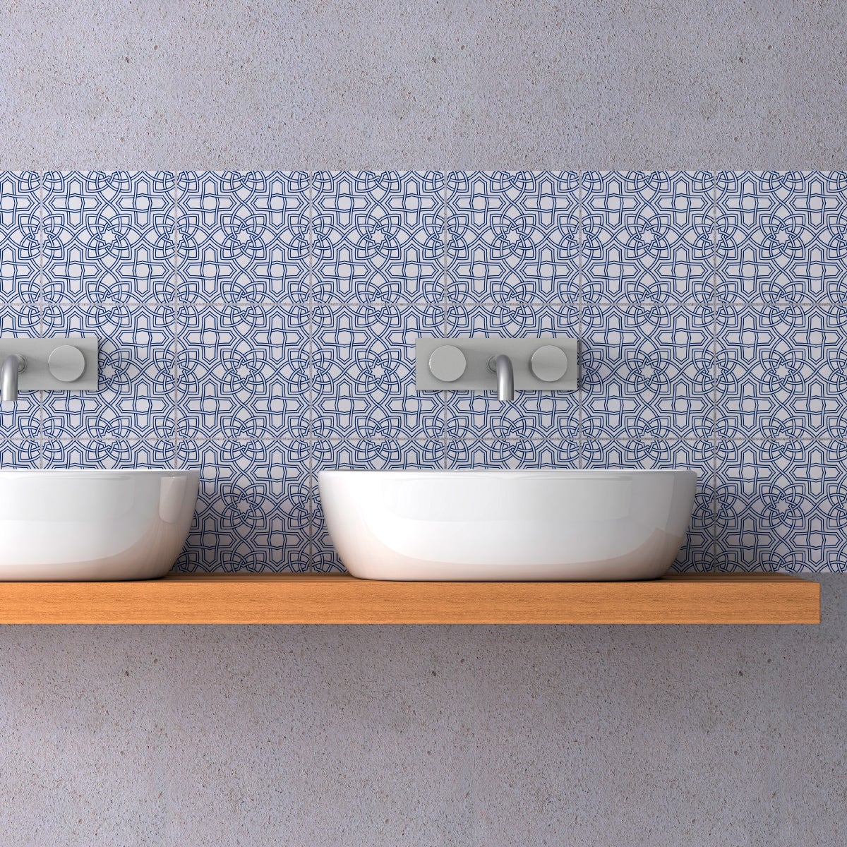 9 adesivo piastrelle orientale Mohammédia - Sticker adesivo - adesivi murali - 9stickers10x10cm - 3