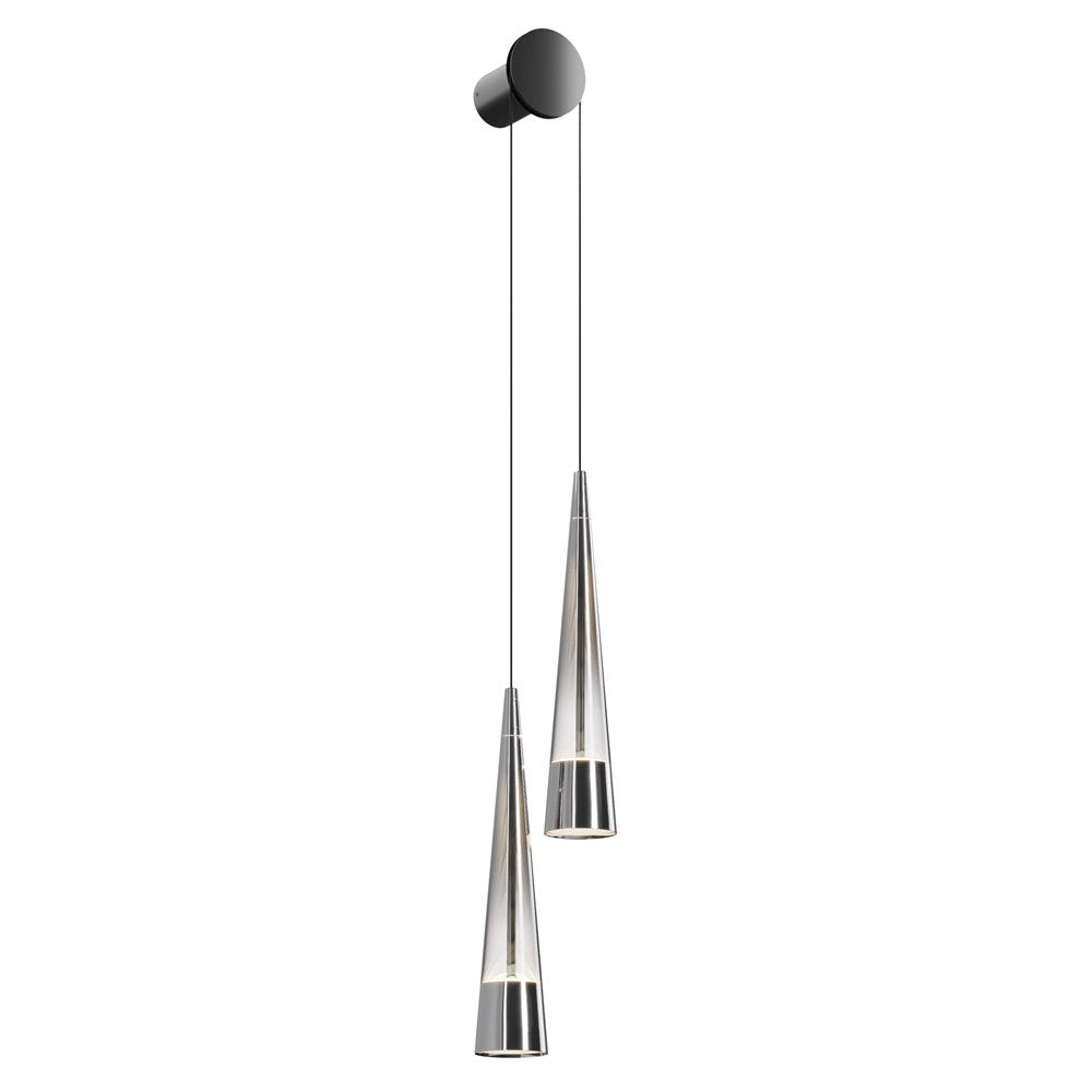 Kinkiet ścienny Sintesi chromowany LED 24W 3000K 840lm styl nowoczesny wym: 228,9 x 48,9 x 38,9 cm metal IP20 Maytoni