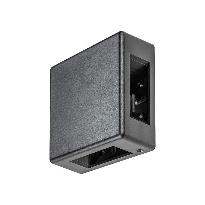 Kinkiet zewnętrzny Lippa LED 6W Ciepła biel 190lm czarny wym:12x12x5cm IP54 Rabalux