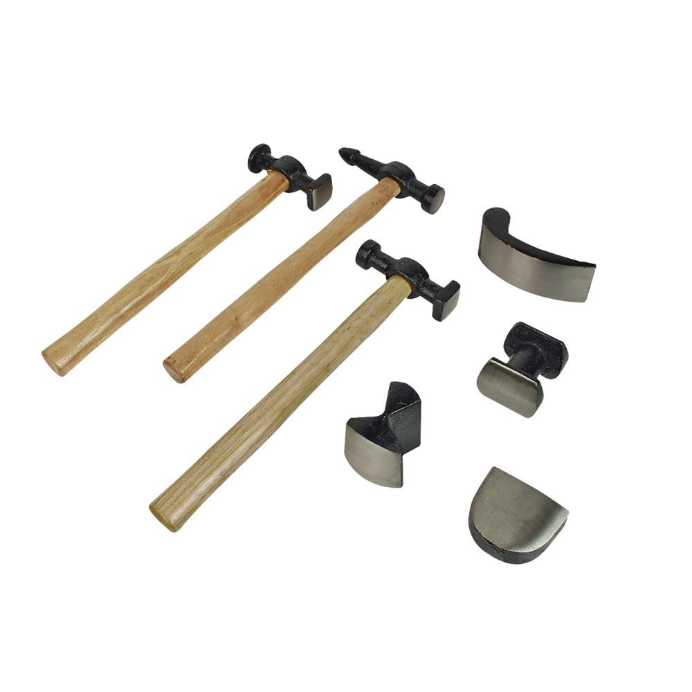 Mannesmann M207-R - Set per ammaccatture, 7 pz.