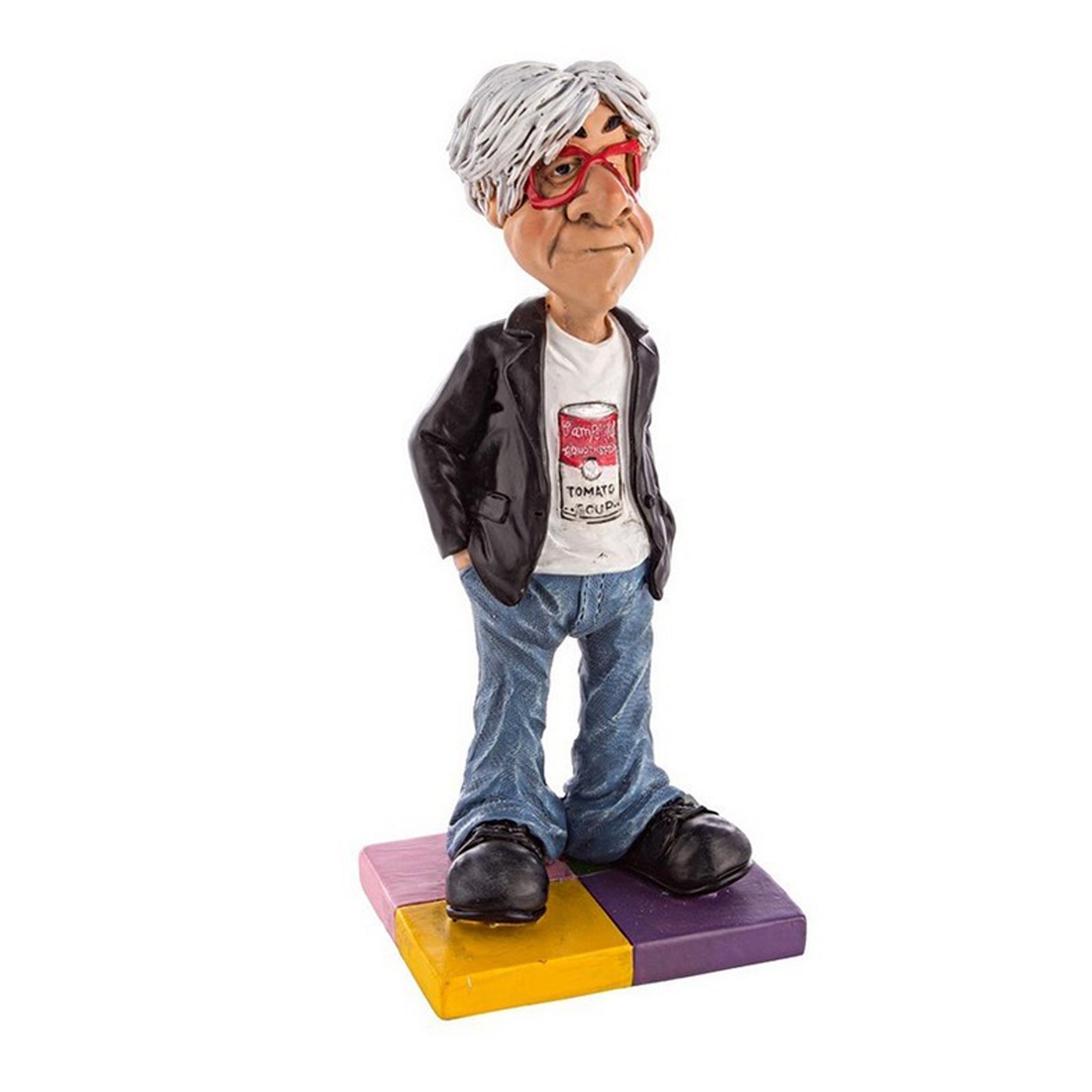 Palla di Neve Statuina in Ceramica di Babbo Natale Idea Regalo. Sfera