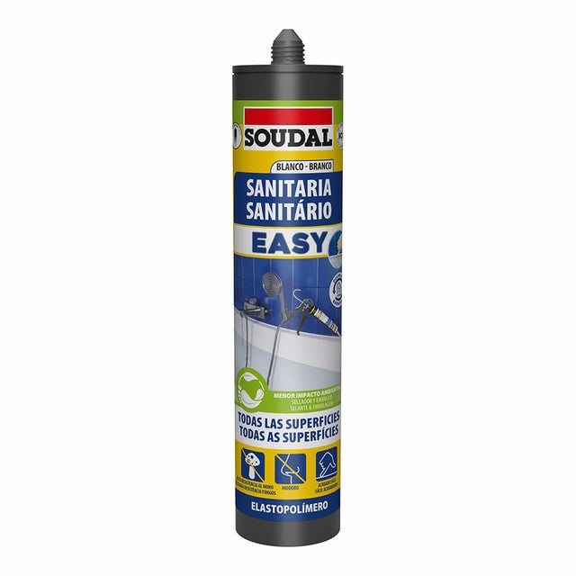 Sigillante Soudal Easy 158090 Bagni Bianco 290 ml