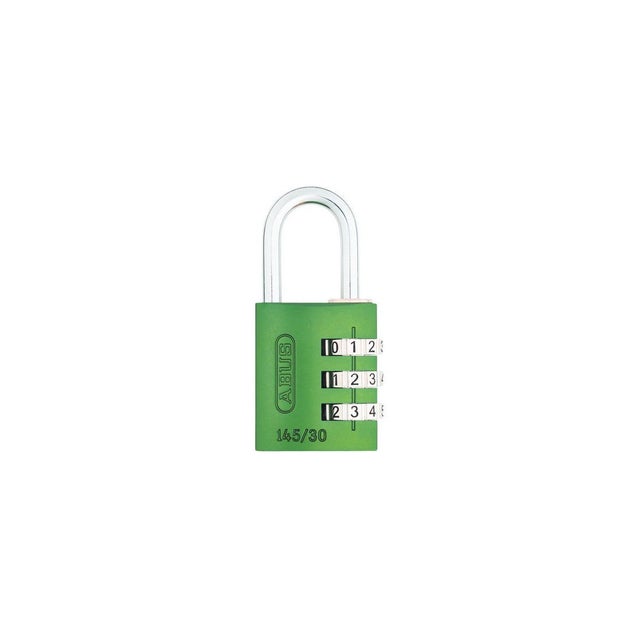 Cadenas à code ABUS 145/30 Couleur - Vert