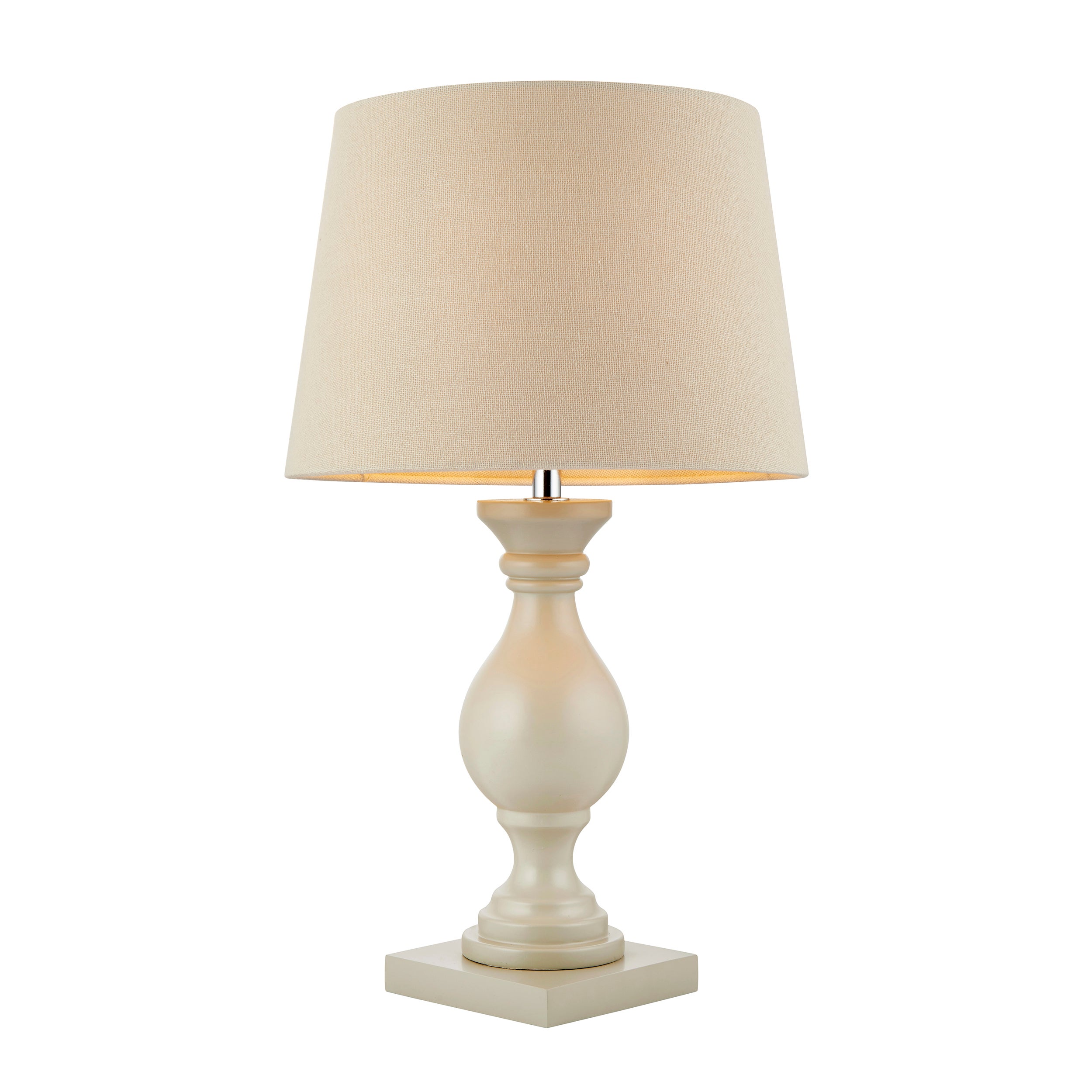 Lampa stołowa drewniana MARSHAM beżowa 1xE14x40W drewno wym:48x28x28cm IP20 Endon