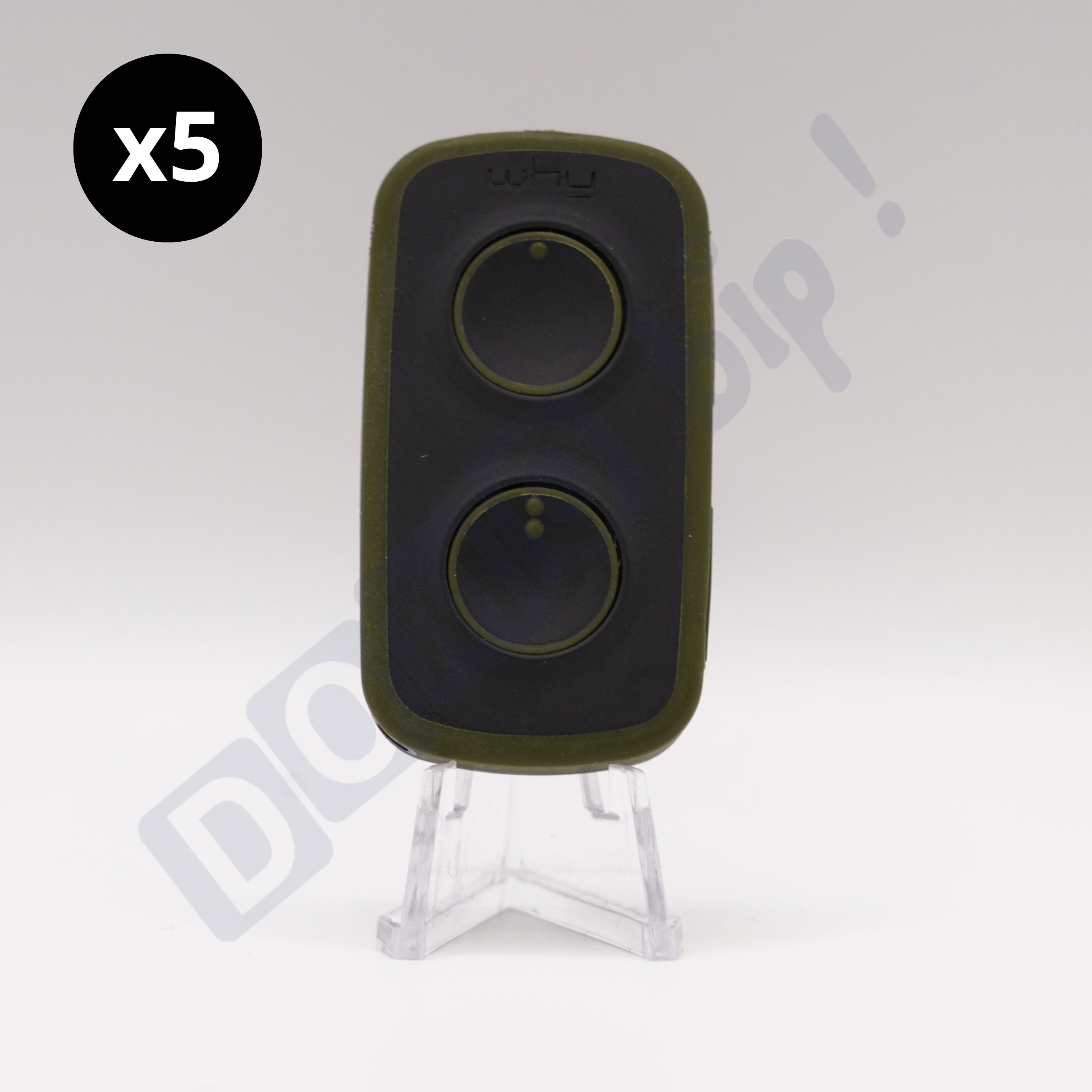 Lot de 5 Télécommandes universelles Why Evo Noa Mini Vert Profond - 433 ...