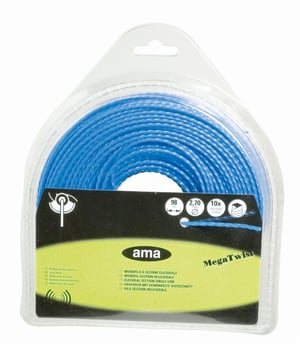 Filo Per Decespugliatore 2,7 Mm, 72 M Profilo Quadrato Con Inserto