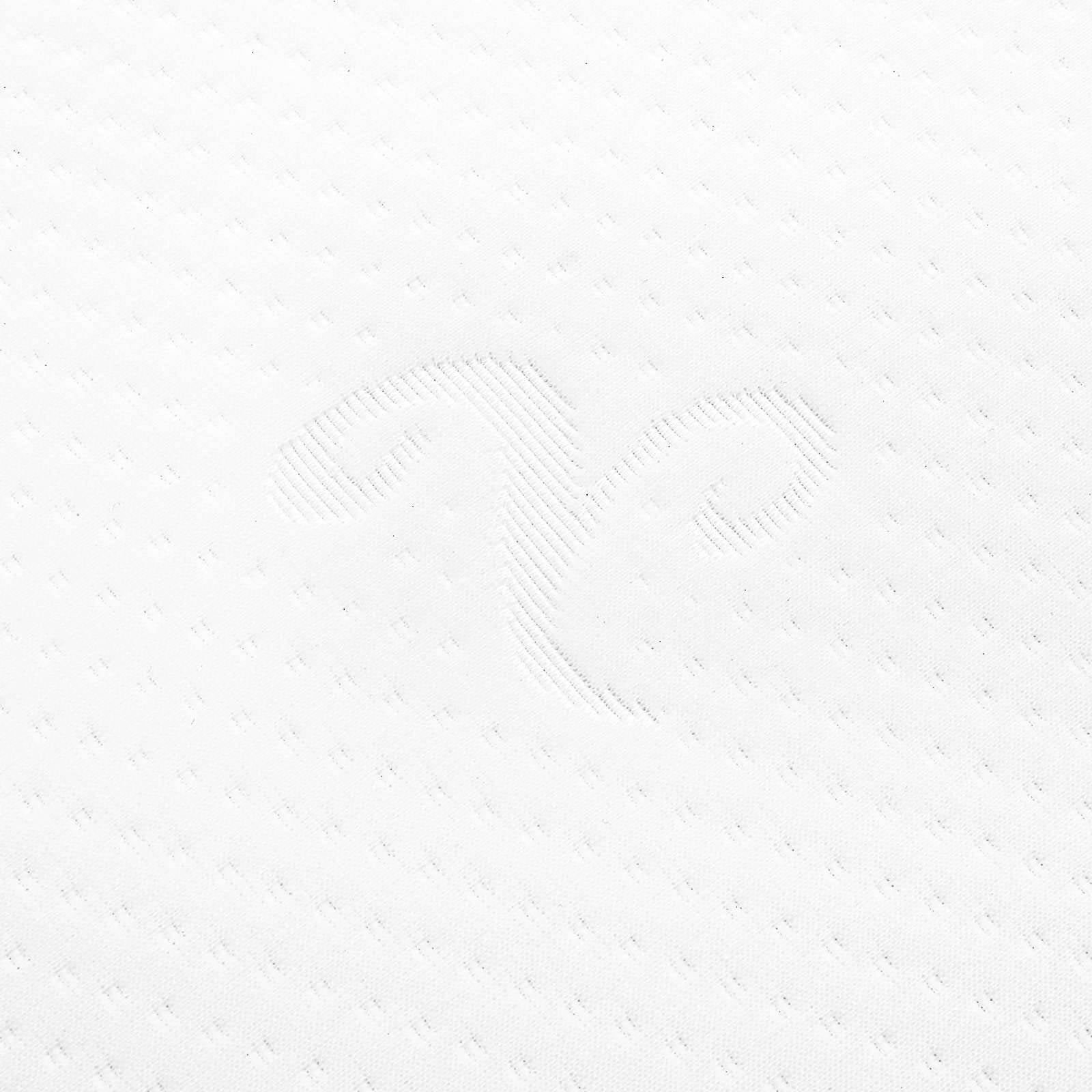 Coussin de sommeil moyen blanc, 60 x 40 x 13 cm - 9