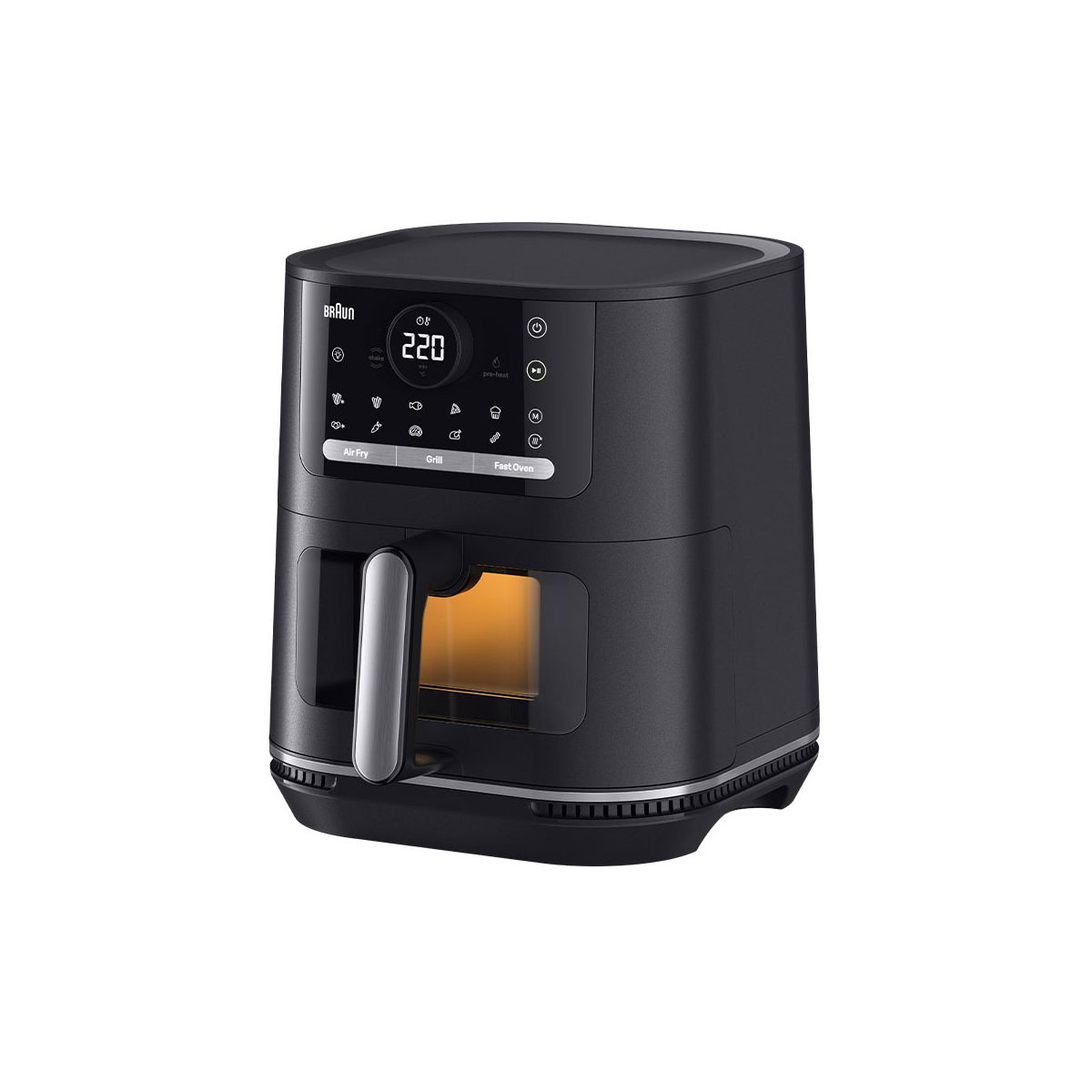 Braun Hf5073 Sencillo 6 L Independiente 2000 W Freidora De Aire Caliente Negro , Leroy Merlin