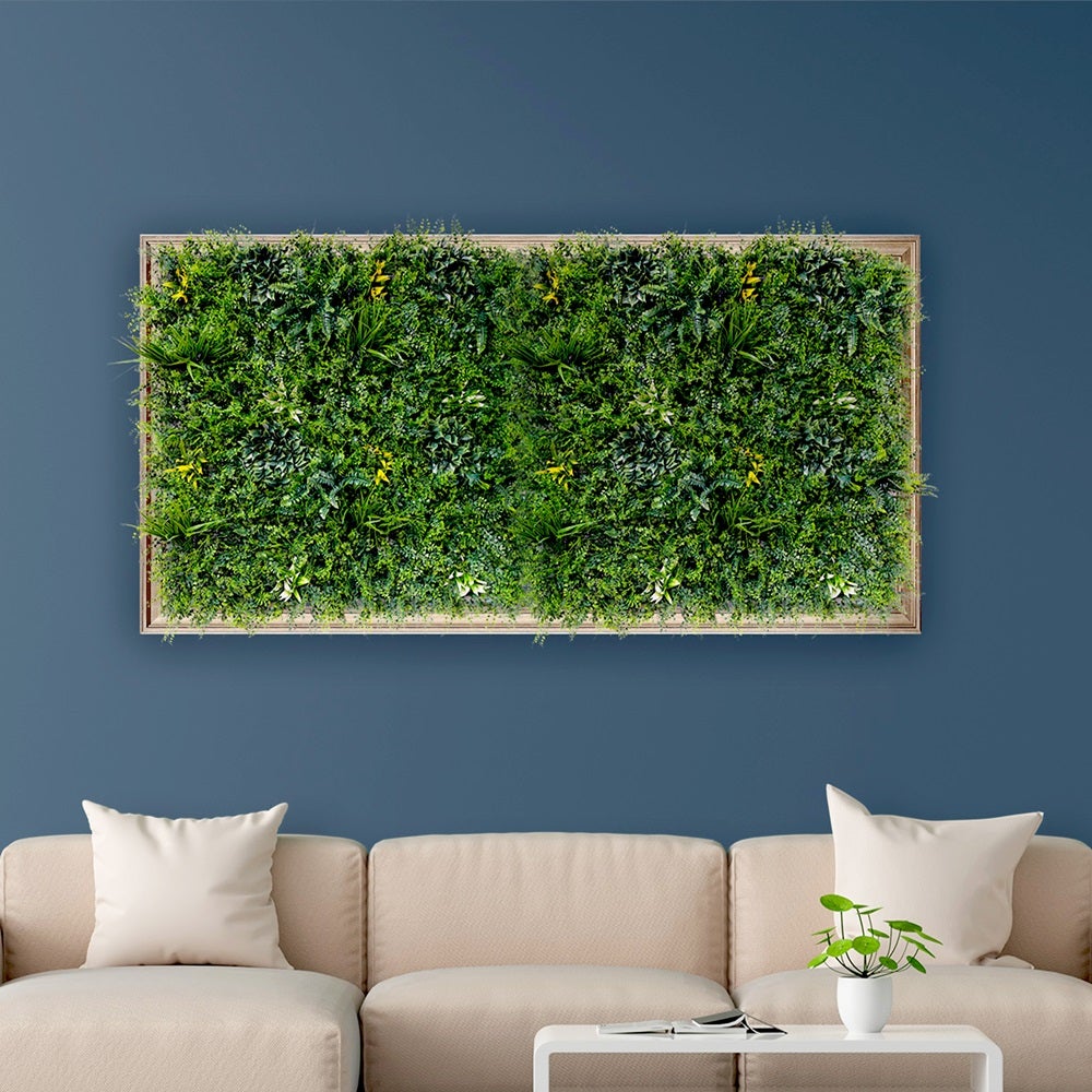 LOT de 5M² Mur Vegetal Artificiel Fougère Dense MGS décoration murale - 6