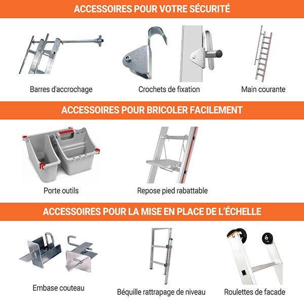 Echelle Alu Simple 10 marches - 6
