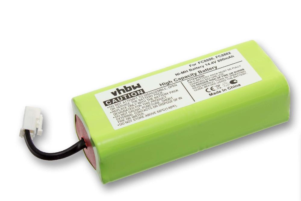 Batterie Rechargeable Pour Philips Easystar FC8800/01 FC8802 - 800mAh 14.4V NiMH - Neuf