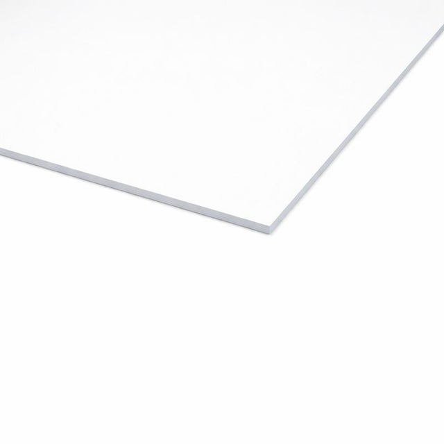 Plaque PVC expansé blanc - Coloris - Blanc, Epaisseur - 3 mm, Largeur - 100 cm, Longueur - 100 cm
