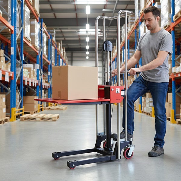 Gerbeur manuel - Charge 400kg - Levée de 85 à 1200mm - SPJ4120 - 4
