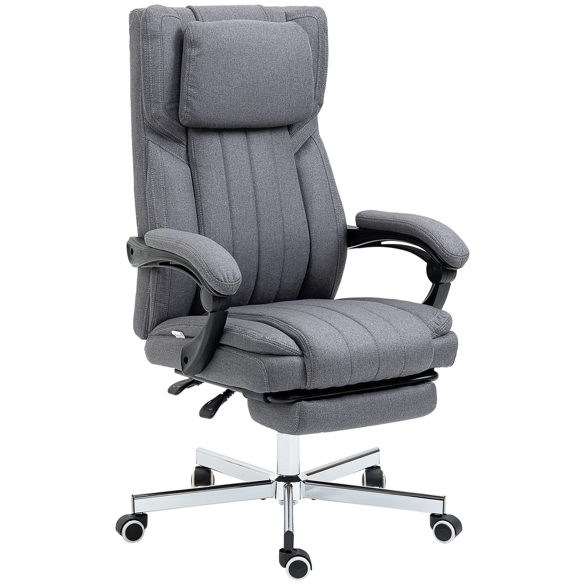 Silla de oficina con masaje vibratorio de 6 puntos y mando a distancia ...