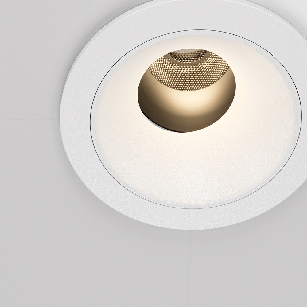 Oprawa stropowa sufitowa wpuszczana Wise biała LED 7W 3000K 400lm wym: 7 x 6,2 x 6,2 cm okrągła Maytoni - 5