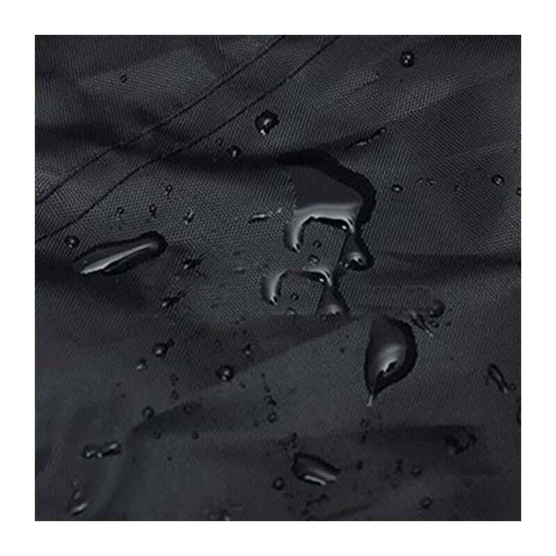 Capa de guarda-sol preta 265x50x70x40CM Poliéster Oxford 210D impermeável para exterior - 4