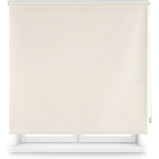 Estor enrollable opaco a medida - estor opaco tamaño 125x175 - estor enrollable color beige | blindecor