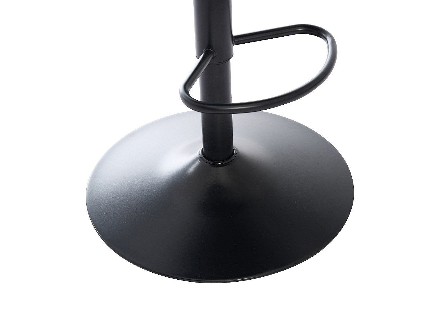 Sgabello da bar in Velluto e metallo Altezza regolabile Nero - Lotto di 2 - LAJUNIA - 6