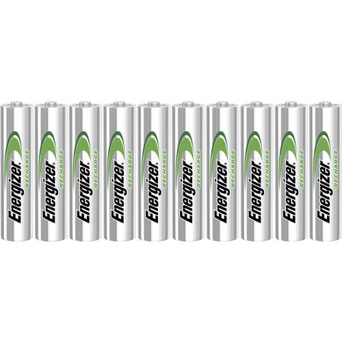 Piles Rechargeables AAA Energizer Power Plus - 700 MAh, 1.2V, Lot De 10 - NiMH, Pour Appareils Photo, Jouets, Souris