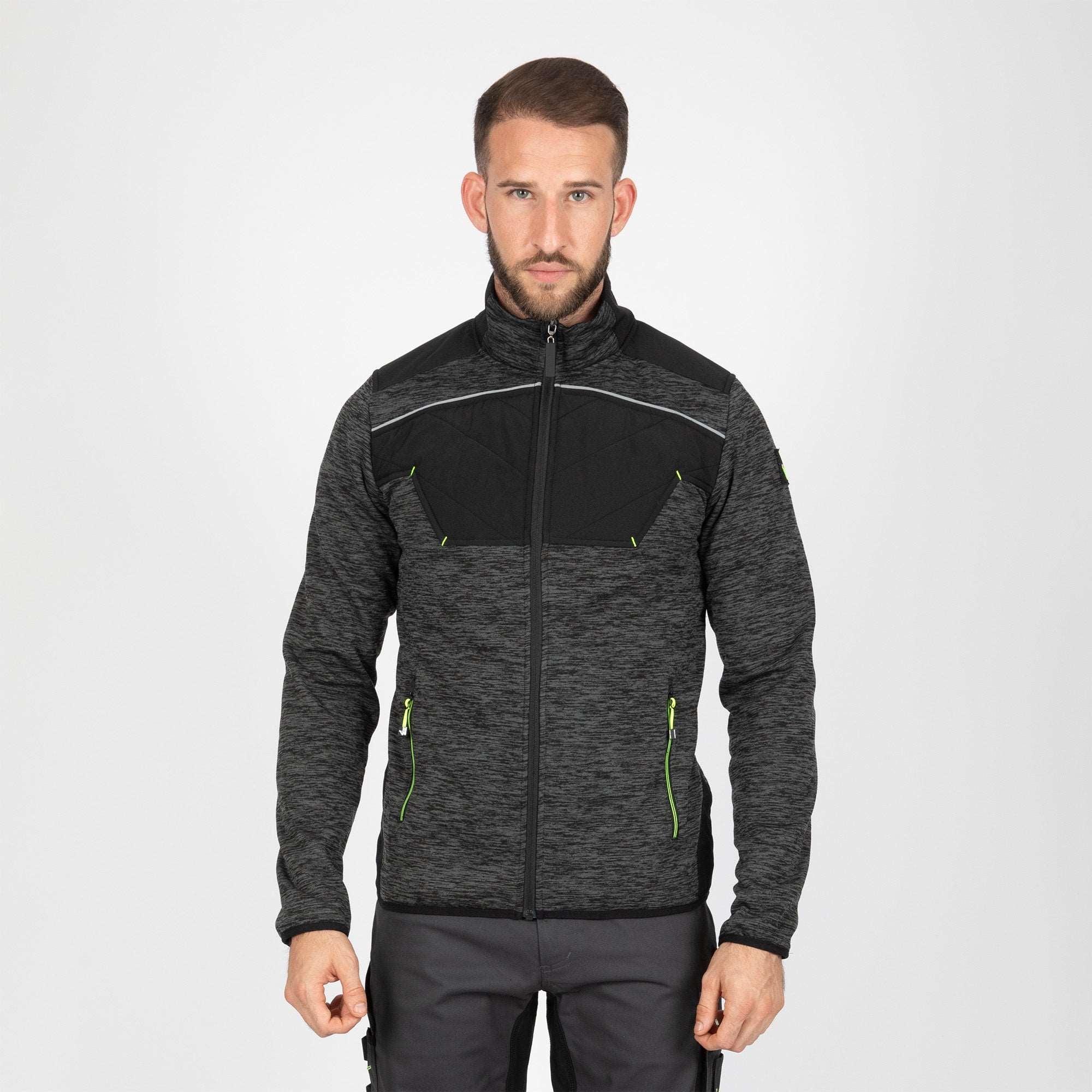 CLEM - GILET DE TRAVAIL - 1132 Gris Chiné XXL - 2